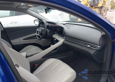 2021 Hyundai Elantra Limited from USA, damaged, VIN 5NPLP4AG7MH020587